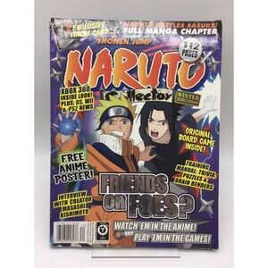 Naruto Collector Magazine Winter 2007 2008 Shonen Jump Comic Issue Anime